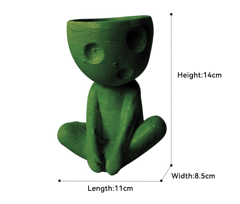 Kodama Planter Cute Japanese Tree Spirits-EchoDecor