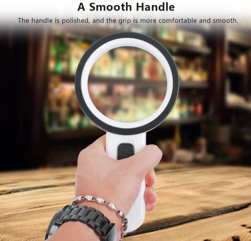 20X Optical Magnifying Glass With LED Light - Senior Gift-EchoDecor