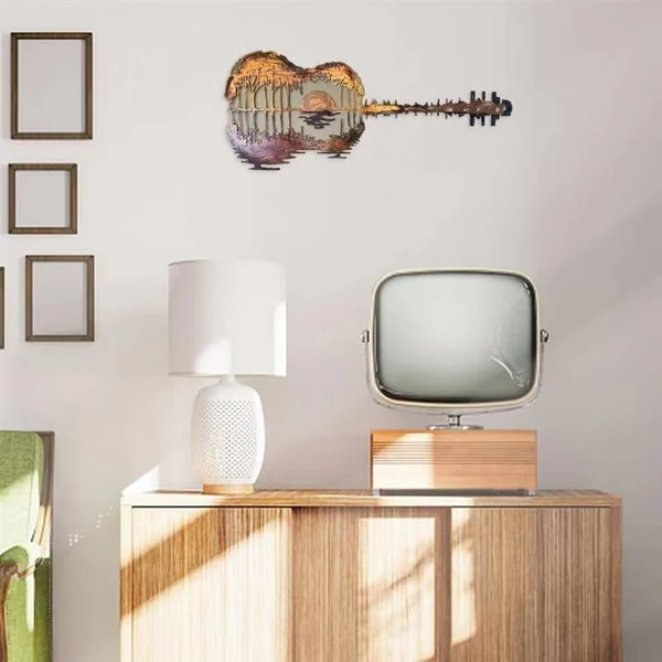 ✨Guitarist Art🎸MEGRAIDANTM️ Handmade Abstract Guitar Metal🎇-EchoDecor