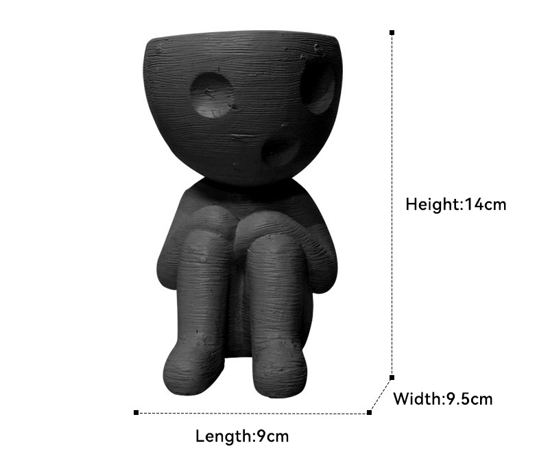 Kodama Planter Cute Japanese Tree Spirits-EchoDecor