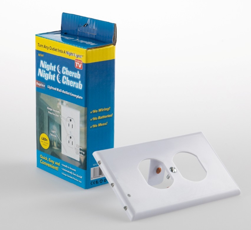 Last Day 50%OFF💡Outlet Wall Plate With Night Lights-No Batteries or Wires-EchoDecor