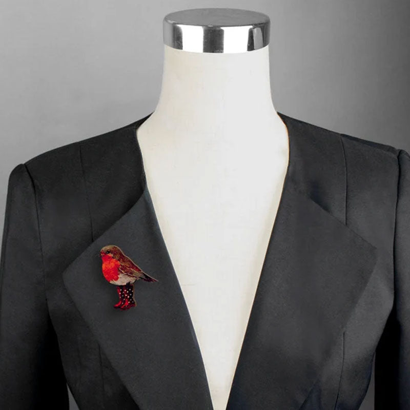 Carpenter Craft-Animal Wooden Brooch🐦-EchoDecor