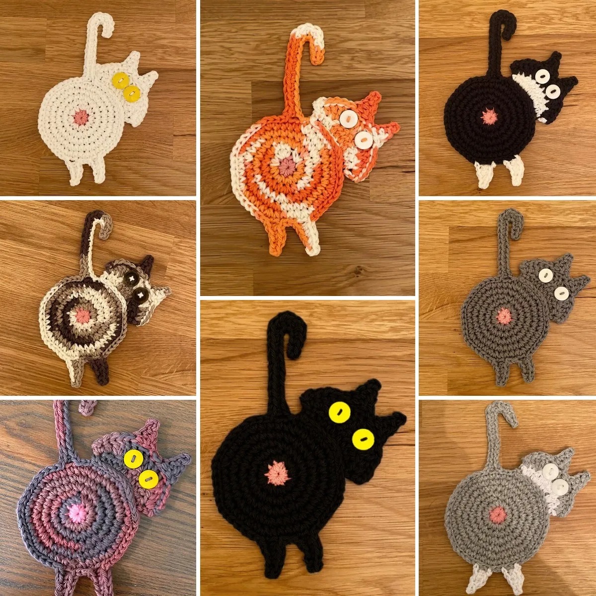 🔥Hot Sale-🐱Cat Butt Coasters-EchoDecor