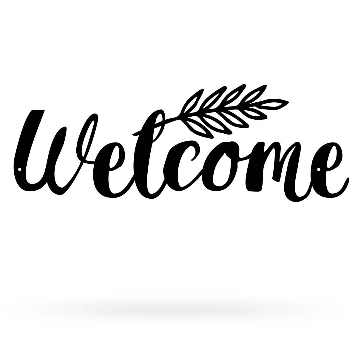 Welcome Sign-EchoDecor
