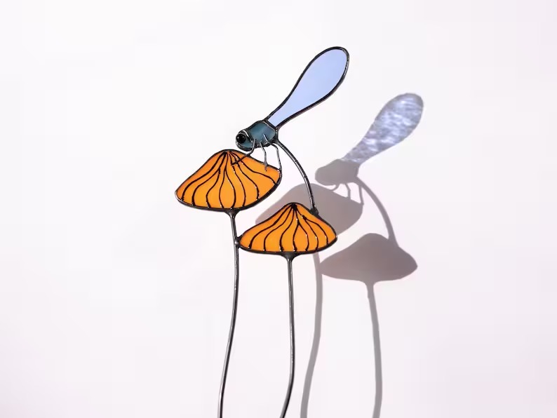 Dragon Fly Garden Stakes-EchoDecor