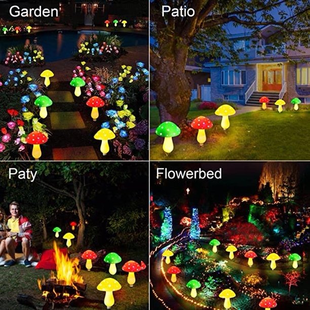 🍄Solar Mushroom Lights Garden Decor-EchoDecor