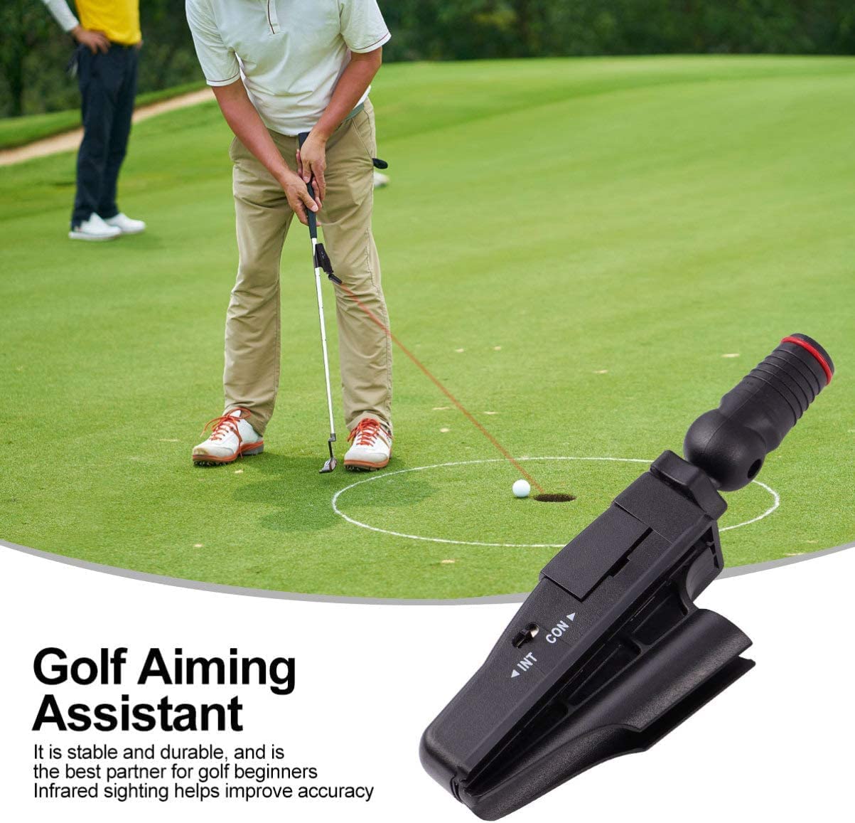 LASER PUTT GOLF TRAINING AID-EchoDecor
