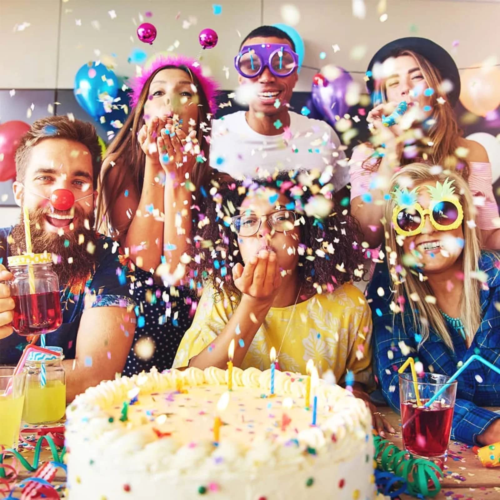 🎅2023 New Fun Party Poppers Confetti Gun💥-EchoDecor