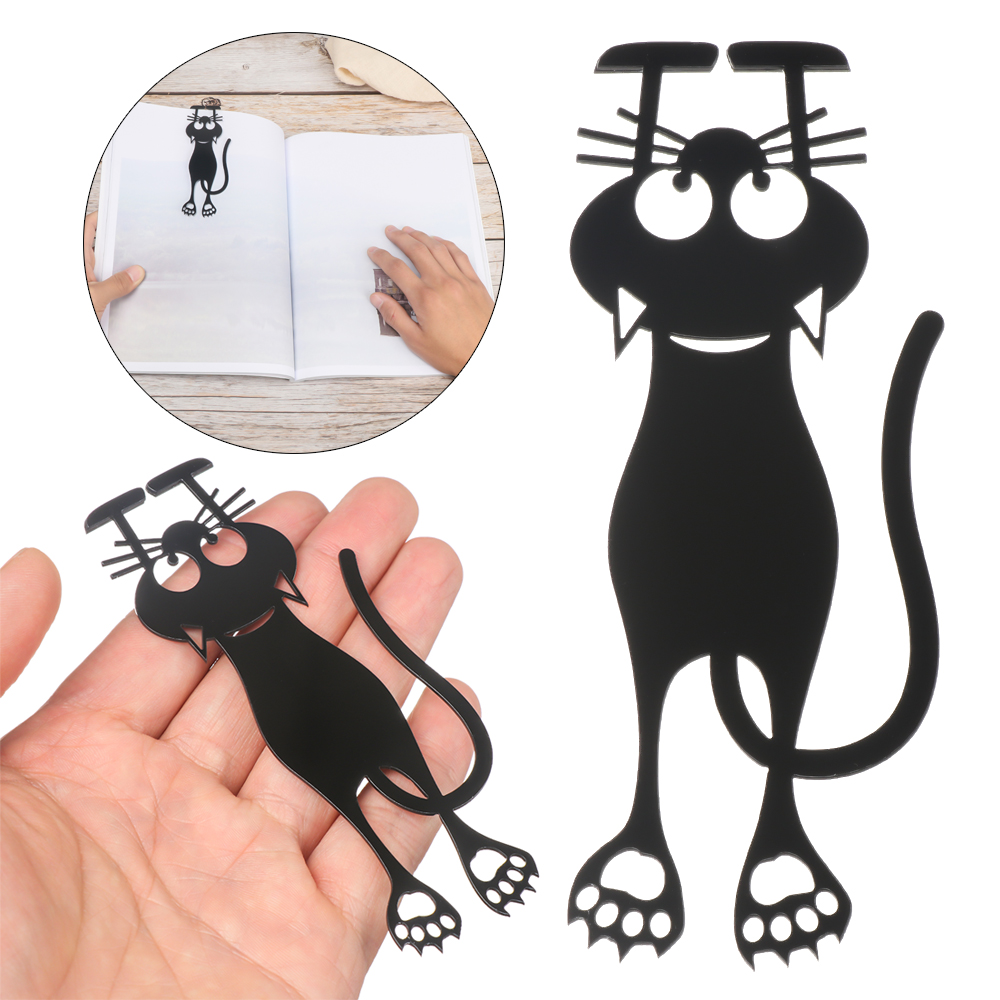 😹Curious Cat Bookmark- Locate Reading Progress With Cute Cat Paws🐾-EchoDecor