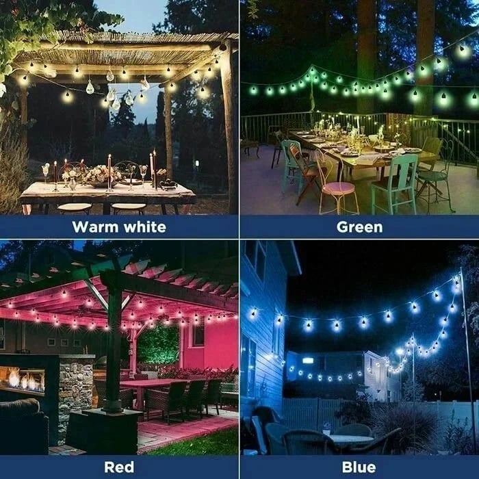 🔥LAST DAY SPECIAL SALE 49% OFF - SOLAR POWERED LED OUTDOOR STRING LIGHTS-EchoDecor