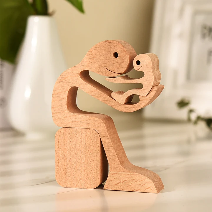 💝The Love Between You And Your Fur-Friend - Gift For Pet Lovers - Wooden Pet Carvings-EchoDecor