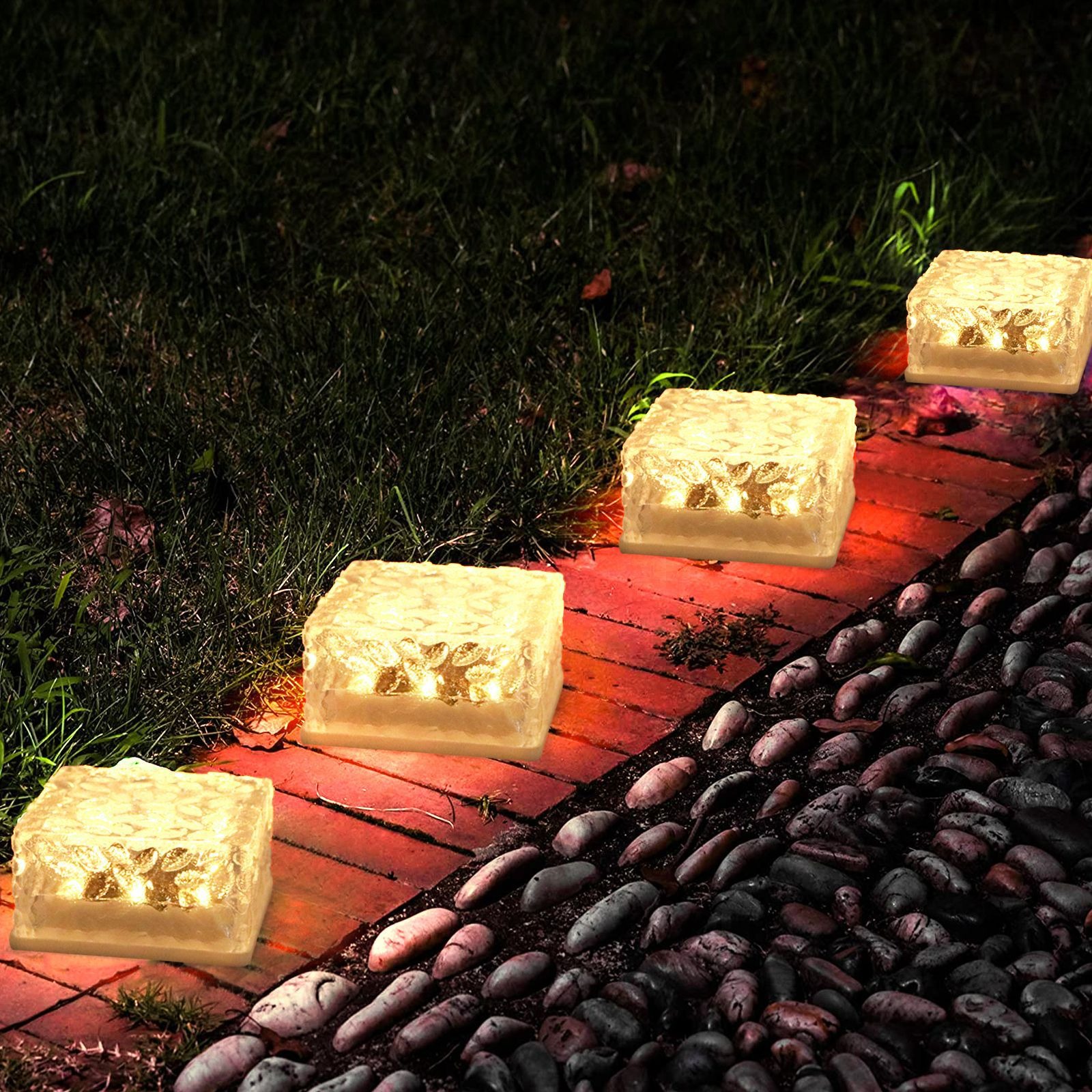 🔥HOT SALE🔥-Solar Brick Lights-EchoDecor