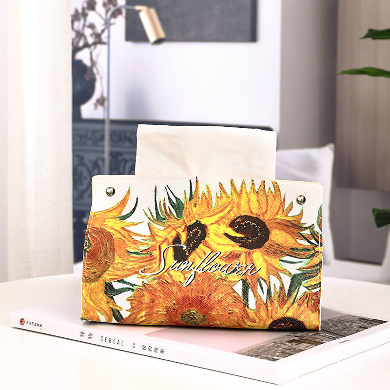 🎄New Year Sale- Oil Painting Tissue Box-EchoDecor