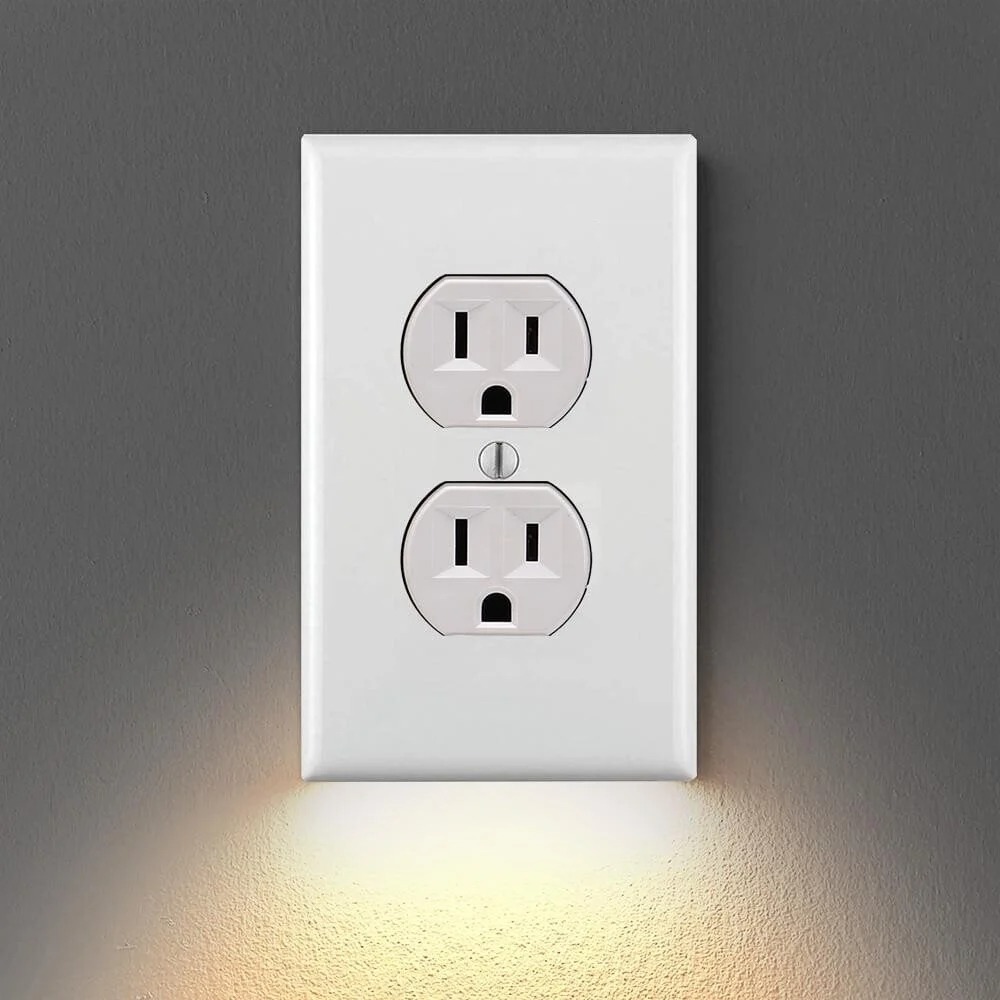Last Day 50%OFF💡Outlet Wall Plate With Night Lights-No Batteries or Wires-EchoDecor