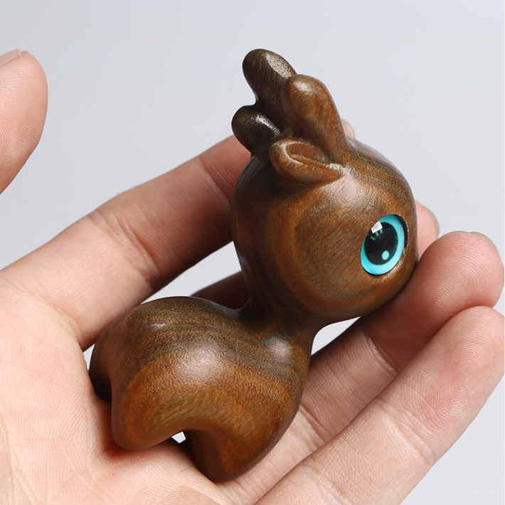 🦌Handmade Wood Carved Deer-EchoDecor