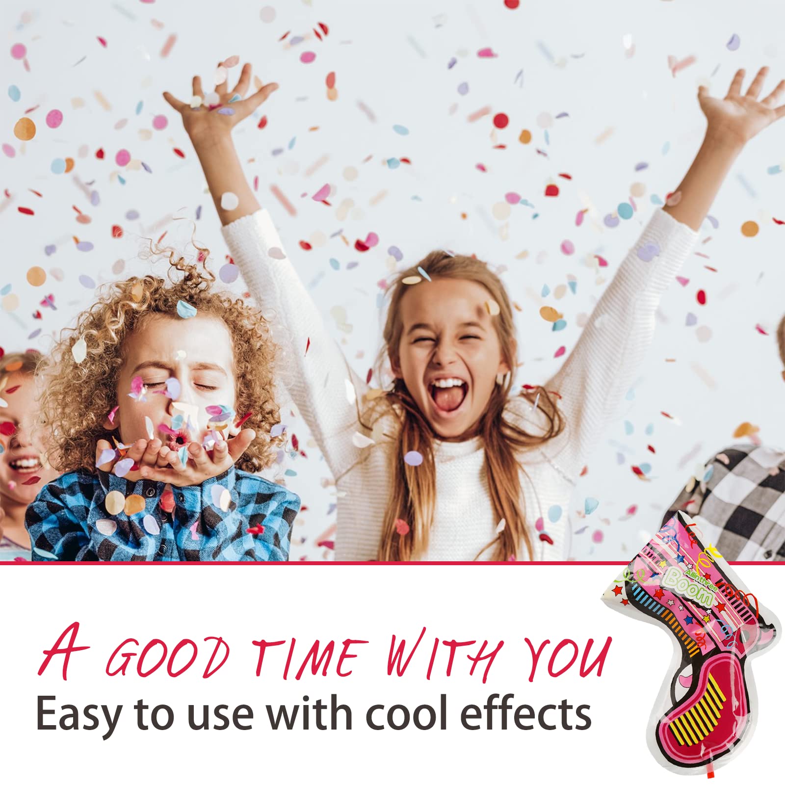 🎅2023 New Fun Party Poppers Confetti Gun💥-EchoDecor