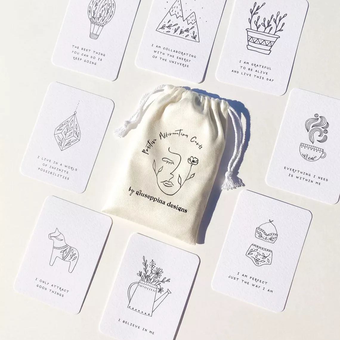 💝 Positive Daily Affirmation Cards Deck-EchoDecor