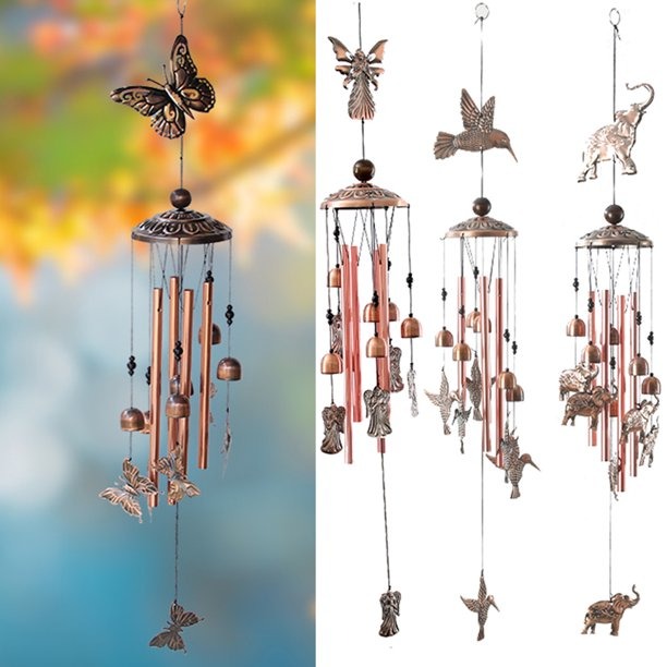 Retro Metal Wind Chime-EchoDecor