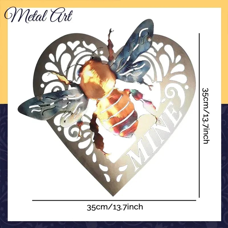 🍯Keeper of the Bees Metal Art 🐝-EchoDecor