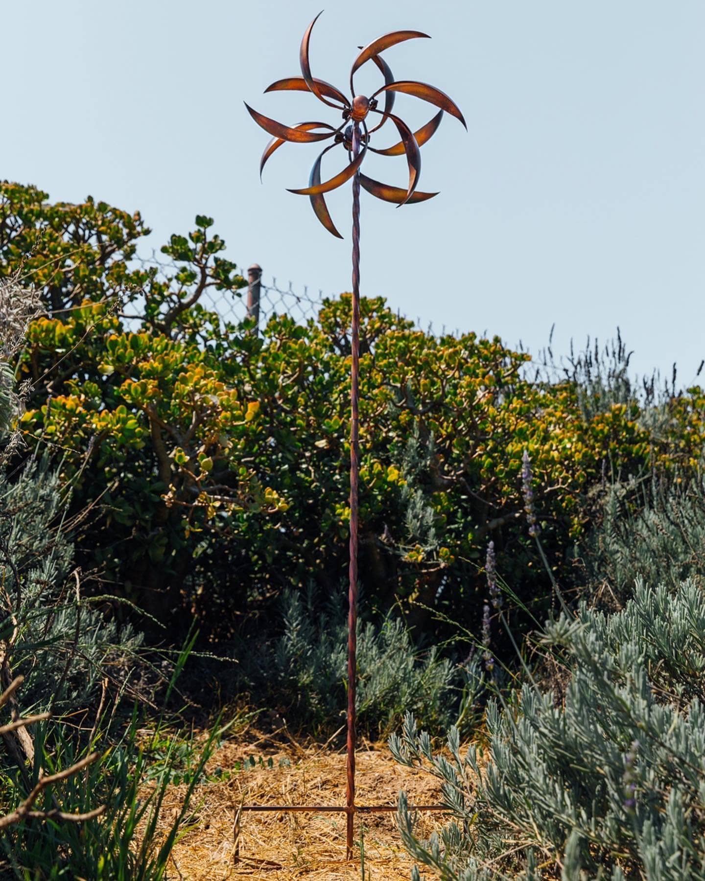 Feather Wind Spinner, 22"-EchoDecor