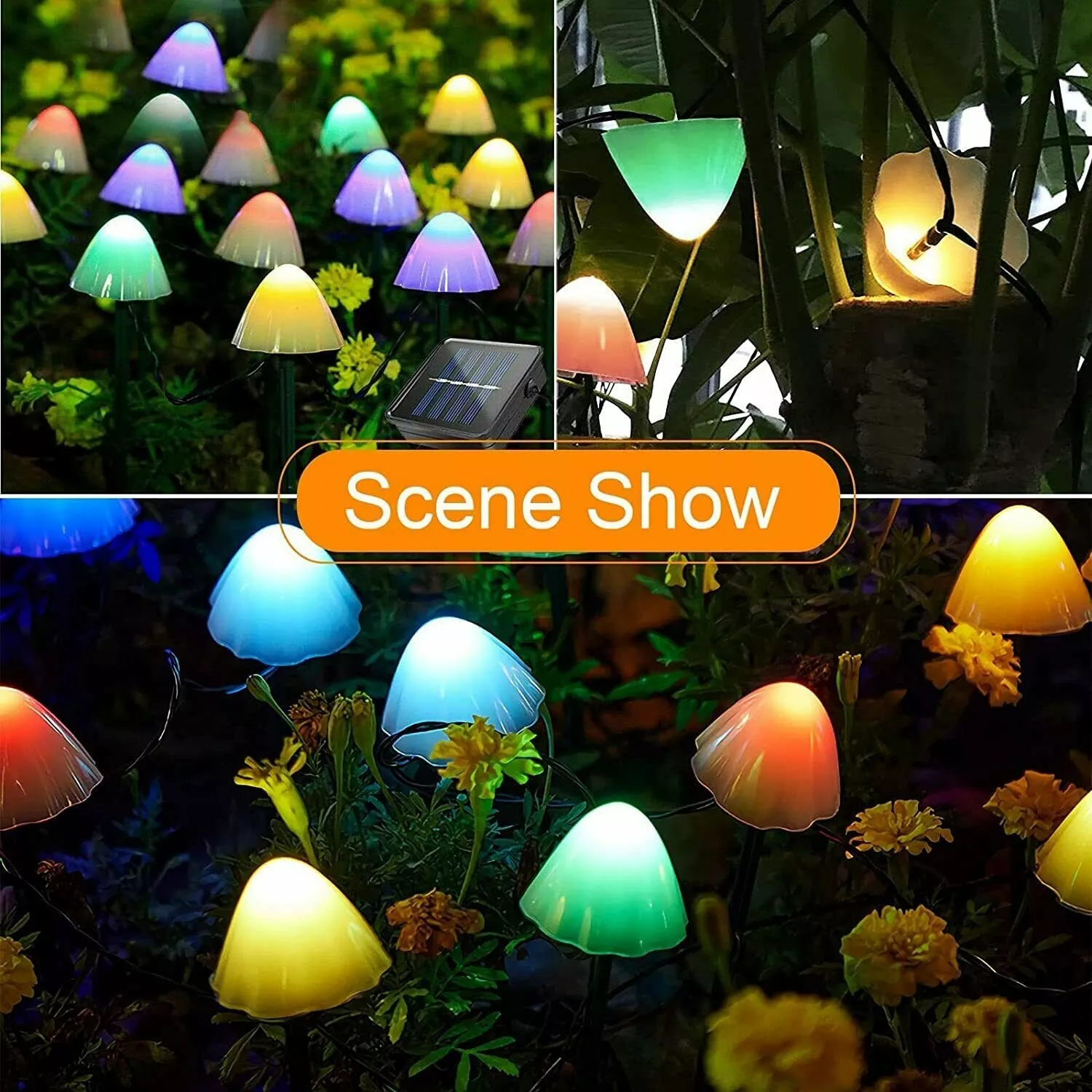 🍄Outdoor Solar Mushroom Lights For Garden Decoration-EchoDecor