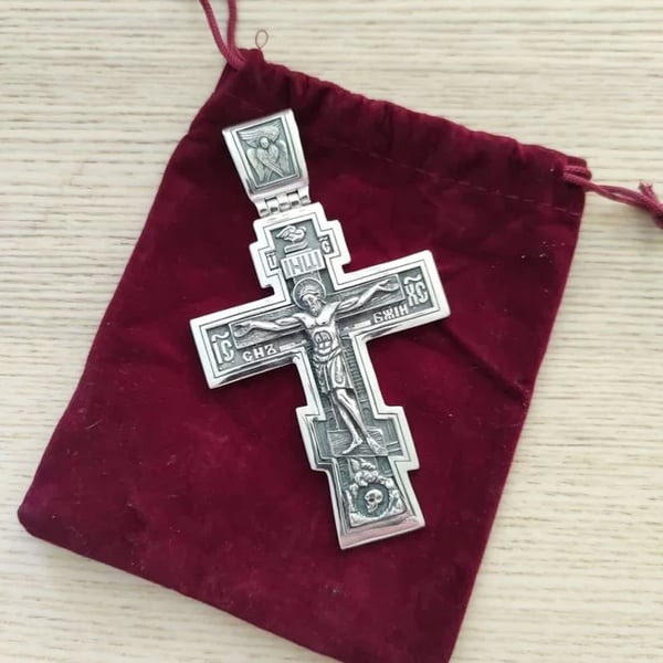💘Handmade Jesus Crucifix Pendant-EchoDecor