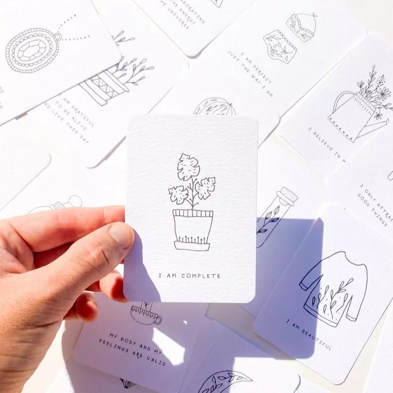 💝 Positive Daily Affirmation Cards Deck-EchoDecor