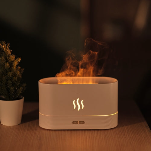 🎊2022 Essential Oil Aromatherapy Flame Diffuser ⭐️⭐️ Silent humidifier🎊-EchoDecor