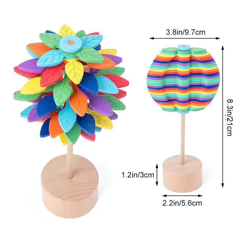 🍭 Wooden Lollipop Stress Relief Toy🎁-EchoDecor