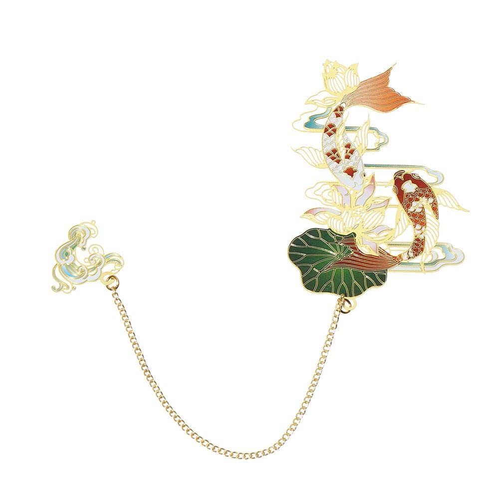 Luxury Metal Bookmark Mythical Beast Ancient Style-EchoDecor