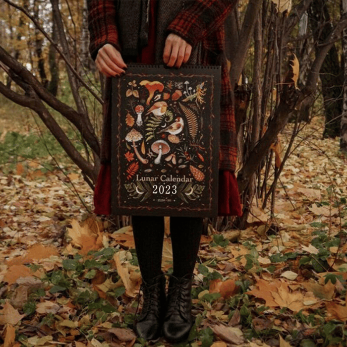 📅2023 Dark Forest Lunar Calendar-EchoDecor
