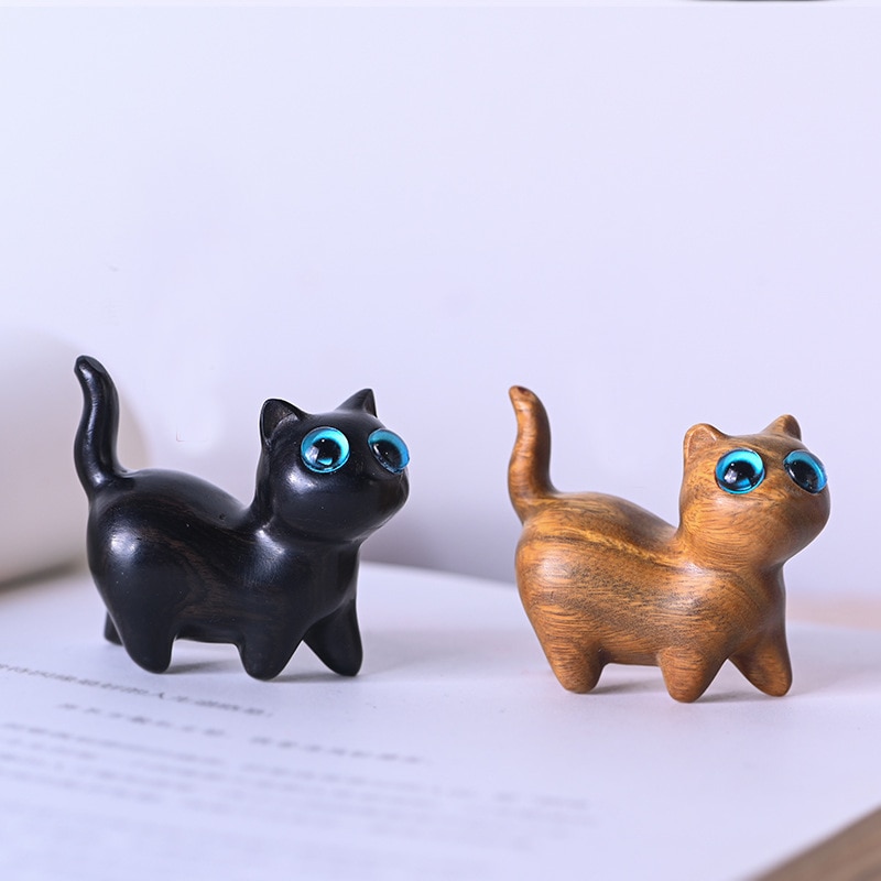 Kawaii Cat Miniature Figurines-EchoDecor