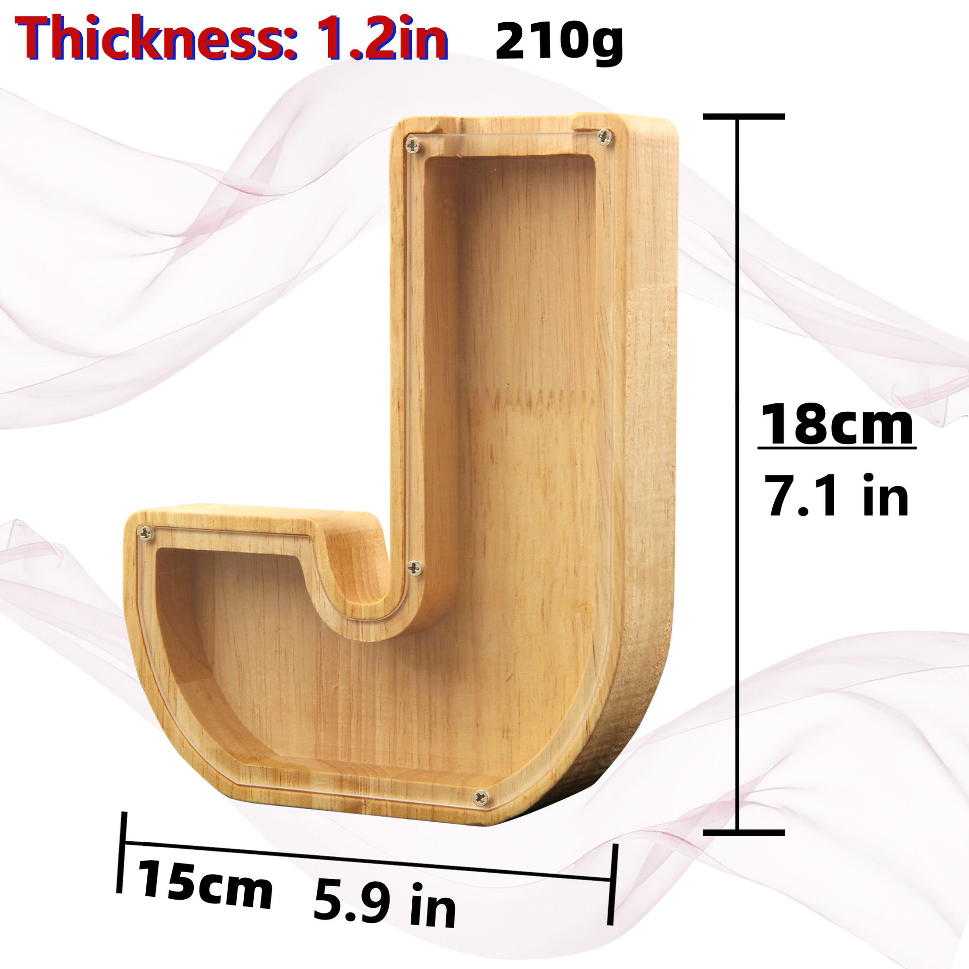 🔥 Last Day Promotion - Piggy Bank-Wood Gift For Kids-EchoDecor