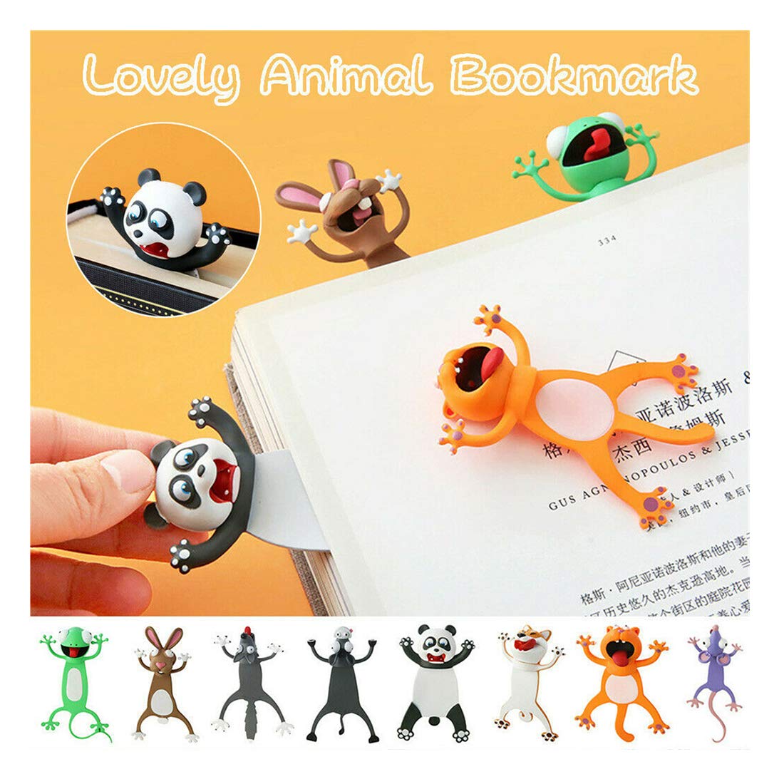 🐼Cute Animal Bookmarks🐼-EchoDecor