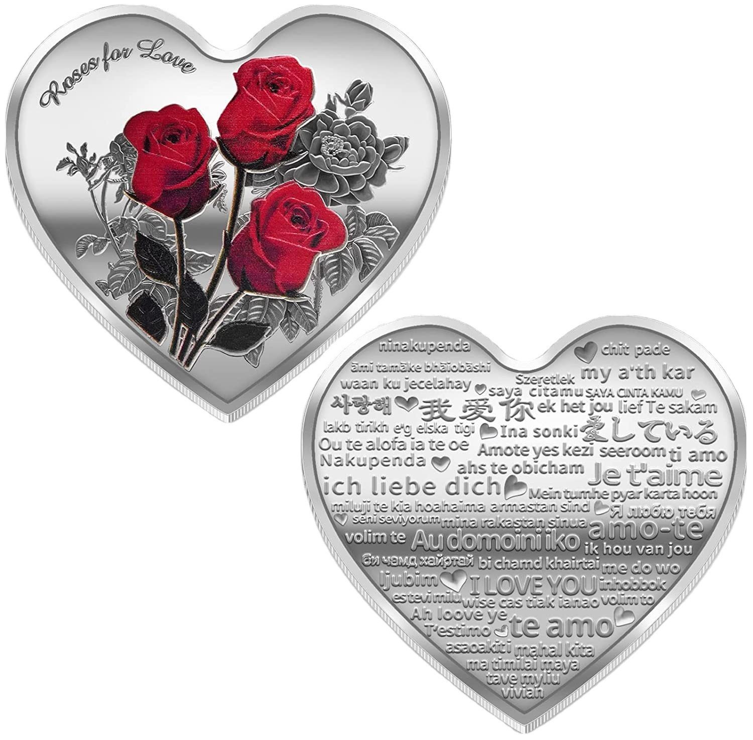 💕Early Valentine's Day Hot Sale- Heart Shaped Commemorative Coin💕-EchoDecor