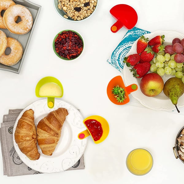 🍟Dip Clip Bowl Plate Holder（4 Pcs/Set）-EchoDecor