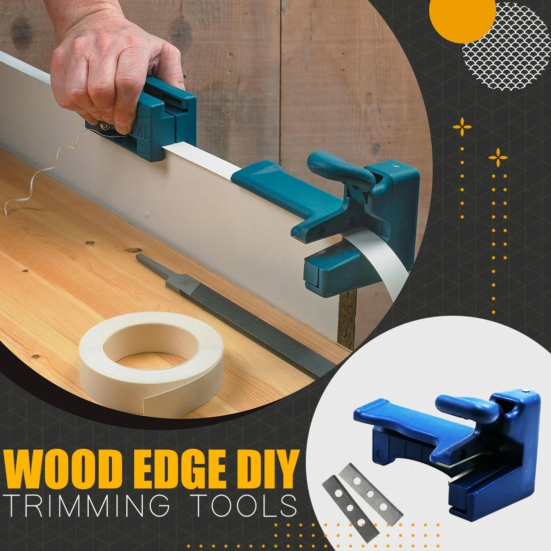 Wood Edge DIY Trimming Tools-EchoDecor