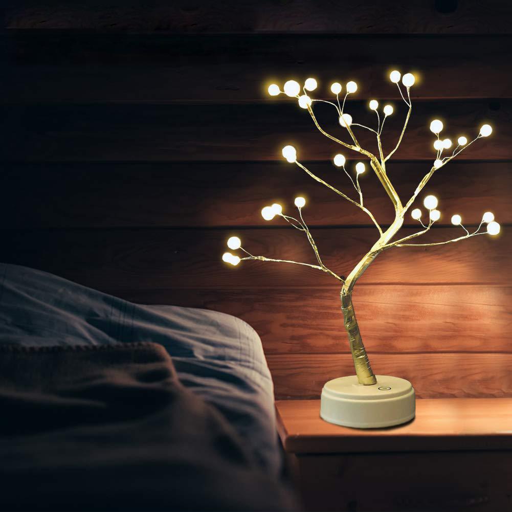 Pearl LED Bonsai Tree Light-EchoDecor