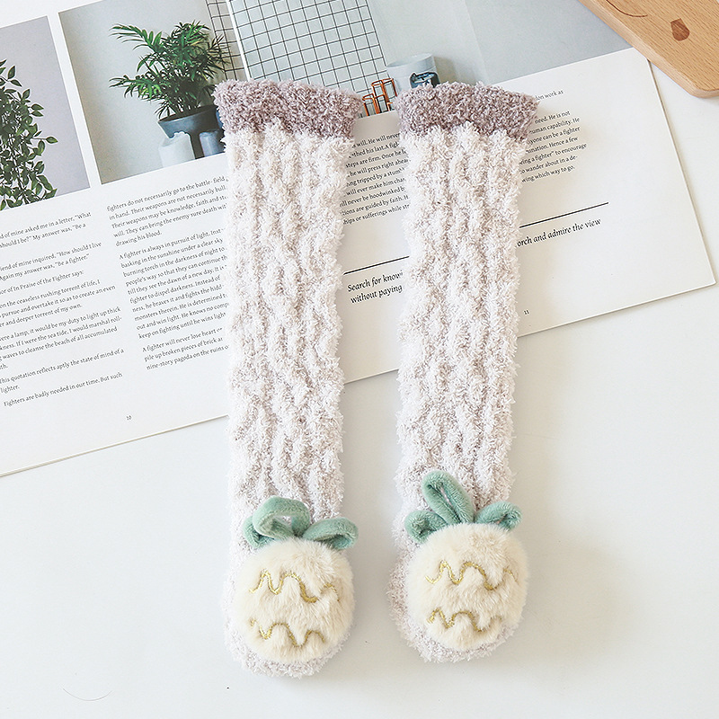 🎁3D Baby Winter Fluffy Fuzzy Slipper Socks-EchoDecor