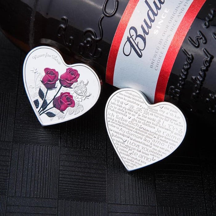 💕Early Valentine's Day Hot Sale- Heart Shaped Commemorative Coin💕-EchoDecor