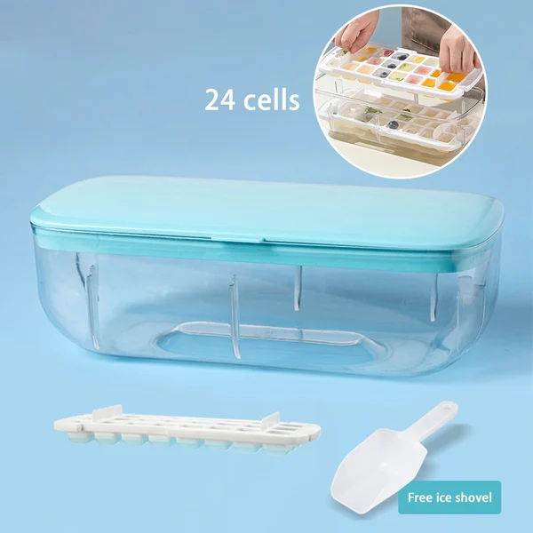 🔥Summer Hot sale🔥-Press type Ice Cube Maker-EchoDecor