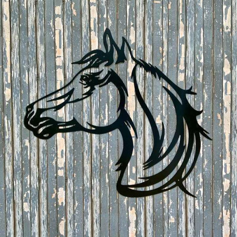 🐏 Outdoor Garden Farm Peeping Goat Metal Artwork Indoor Decoration-EchoDecor