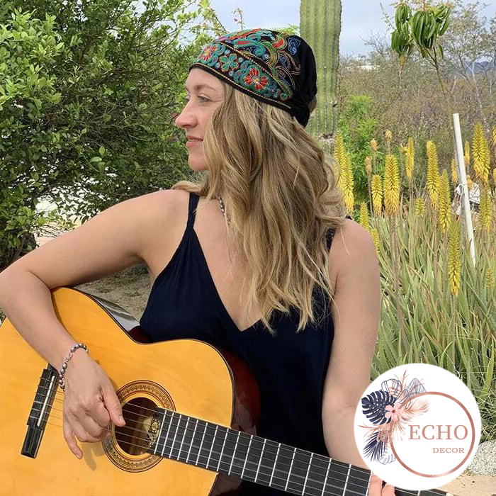 Embroidered Bandana Caps-EchoDecor