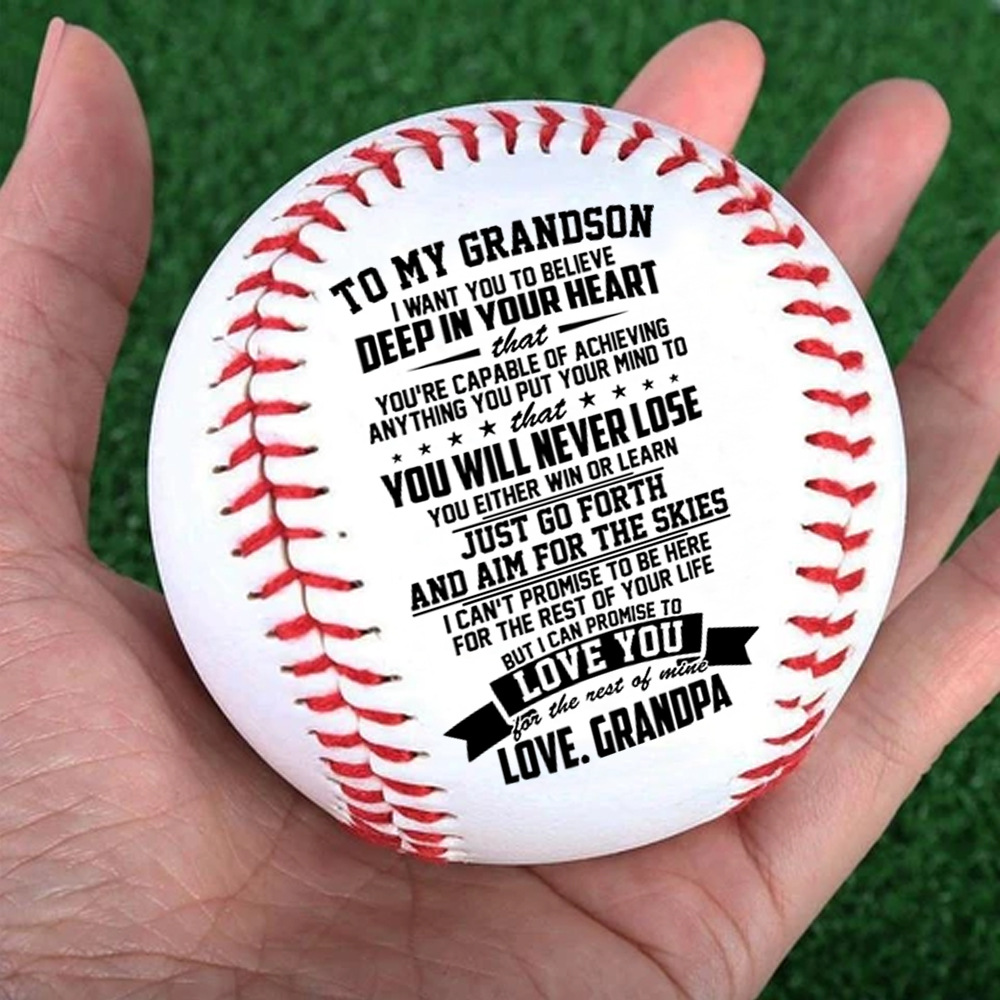 To My Grandson Never Lose Baseball-EchoDecor
