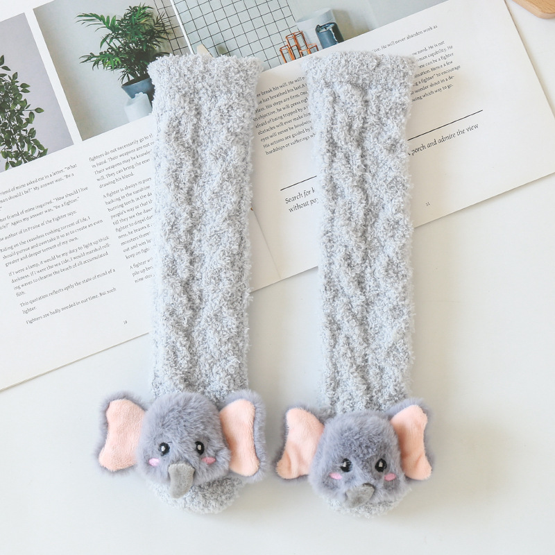 🎁3D Baby Winter Fluffy Fuzzy Slipper Socks-EchoDecor