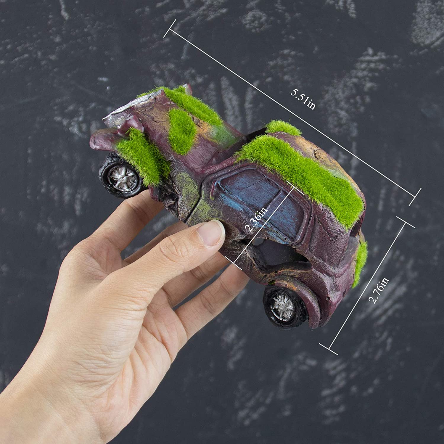 Aquarium Resin Car Ornament -EchoDecor