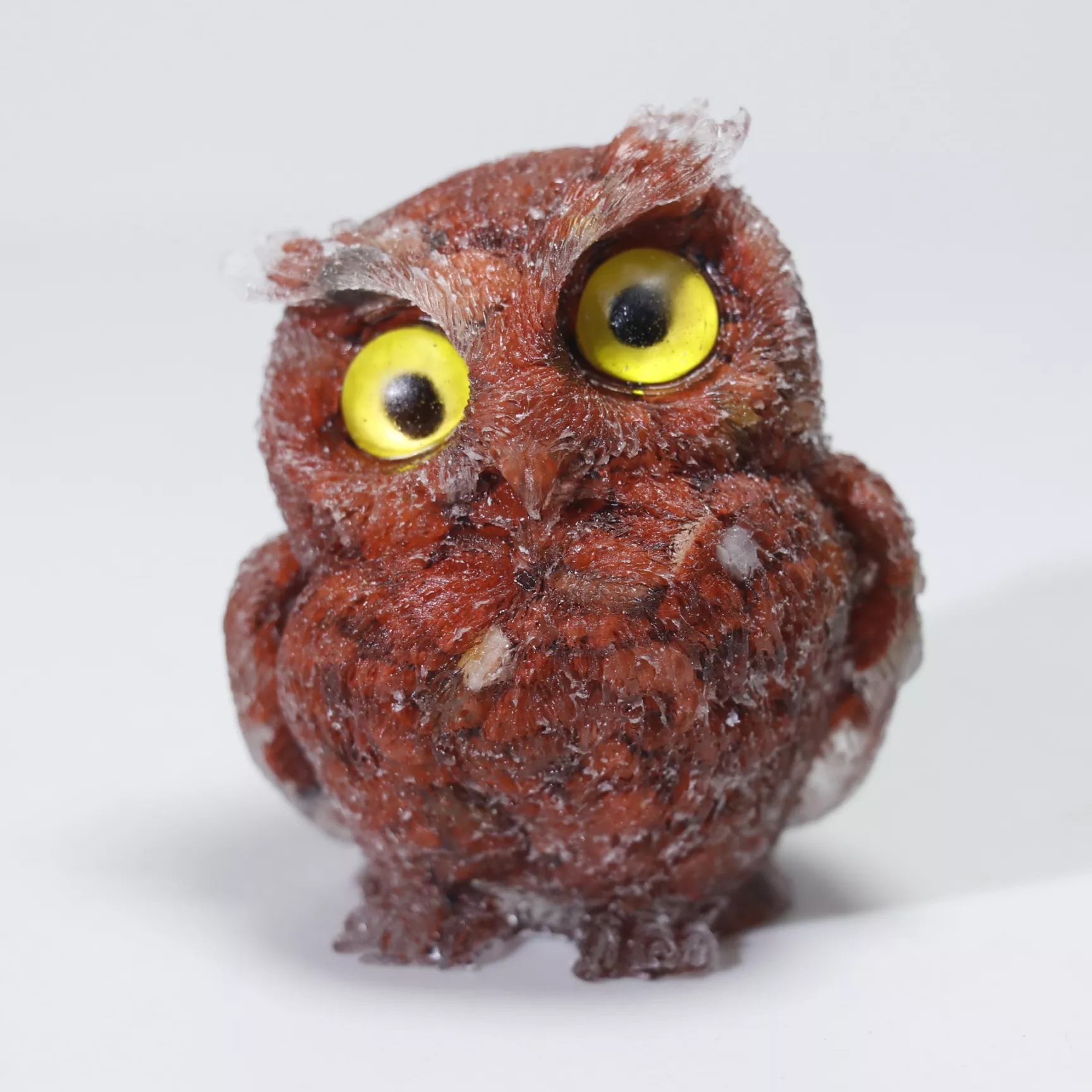 ✨Unique Decorations-🦉Natural Crystal Stone Owl Decoration-EchoDecor
