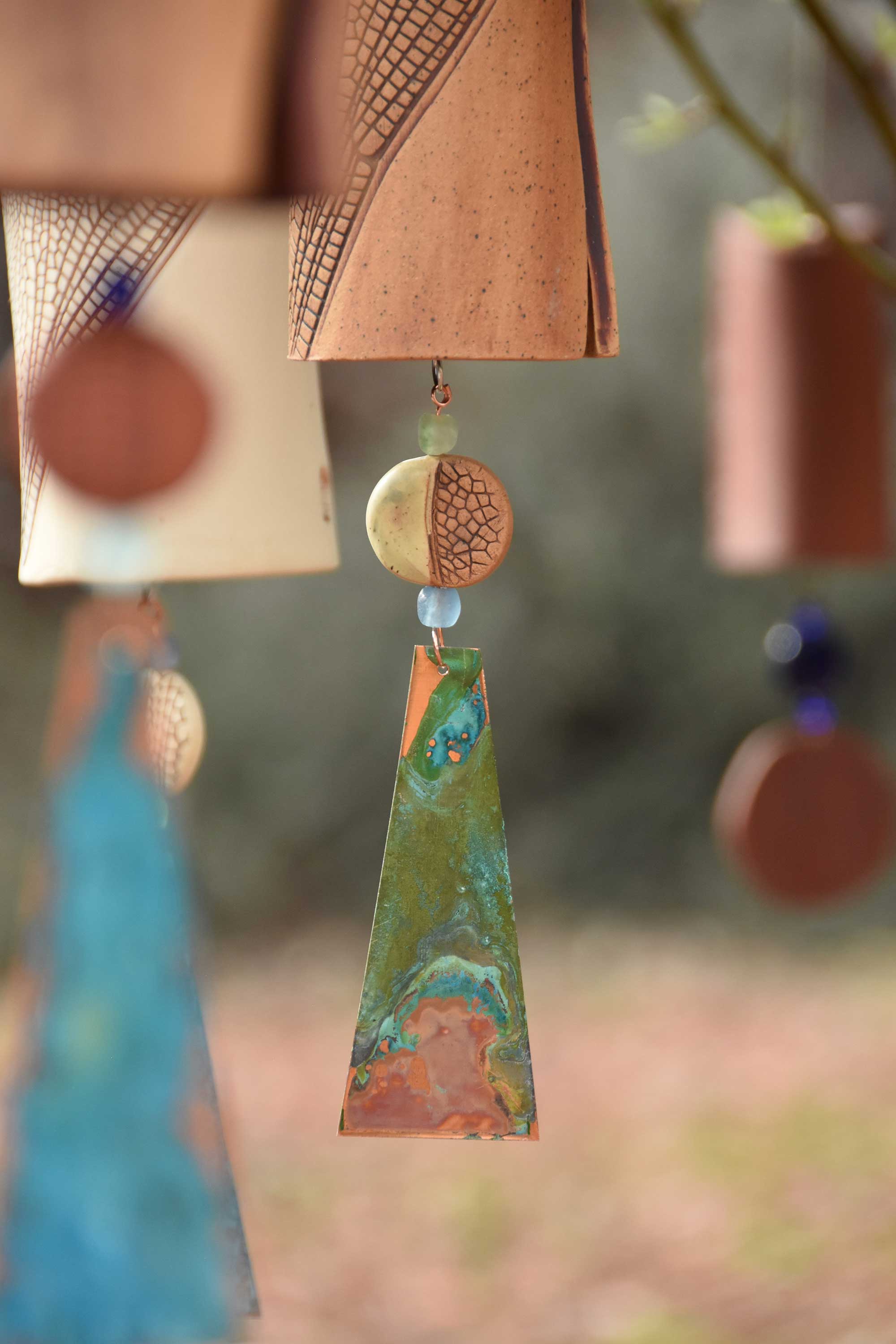 Dragonfly Wind Chime for Outdoors-EchoDecor