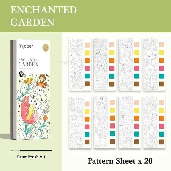 🎄Early Christma Hot Sale-Pocket Watercolor Painting Book-EchoDecor