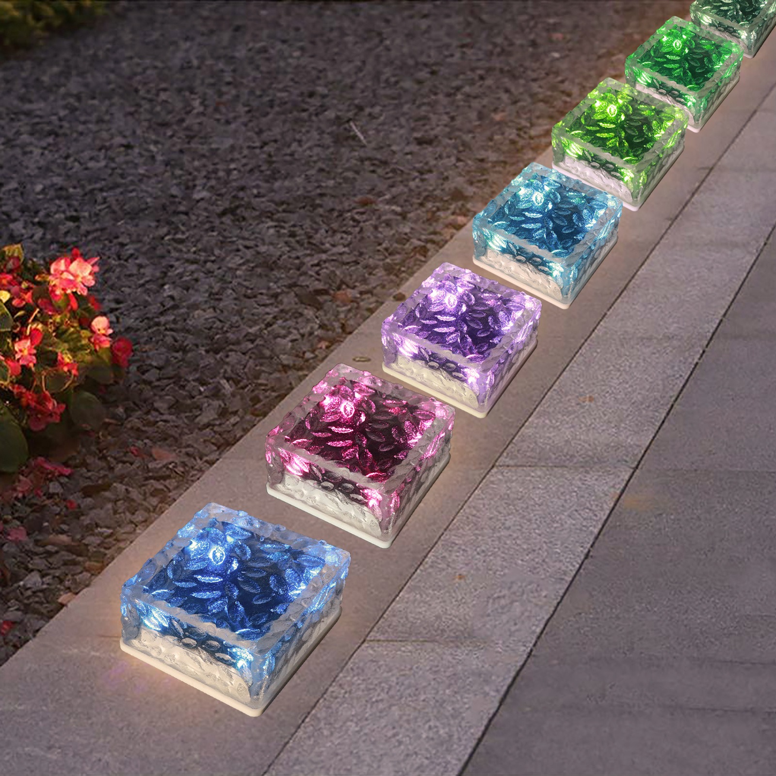 🔥HOT SALE🔥-Solar Brick Lights-EchoDecor